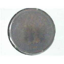 1876 INDIAN HEAD CENT (SEMI-KEY)