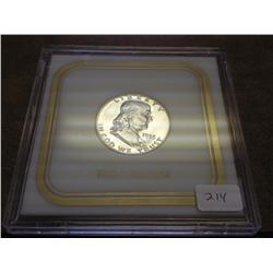 1955 FRANKLIN HALF DOLLAR GEM PROOF
