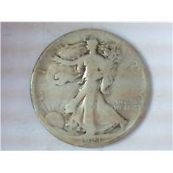 1921-S WALKING LIBERTY HALF DOLLAR (KEY DATE)