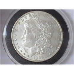1896 MORGAN SILVER DOLLAR (UNC)