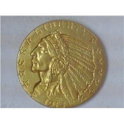 1913 $5 GOLD INDIAN