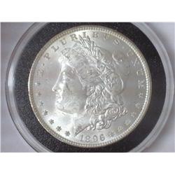 1896 MORGAN SILVER DOLLAR (UNC)