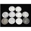 Image 1 : 10 ASSORTED SILVER ROOSEVELT DIMES