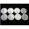Image 1 : 8 ASSORTED 1943 LINCOLN STEEL CENTS (EF-UNC)