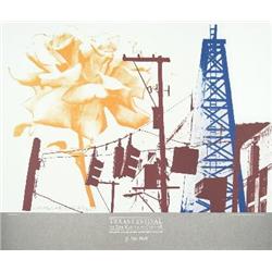Rauschenberg Texas Festival Poster