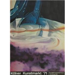 1971 Rosenquist Kolner Kunstmarkt Poster