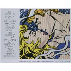 2004 Lichtenstein We Rose Up Slowly Poster