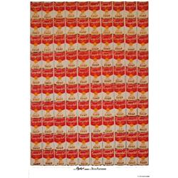 Warhol Soup Cans 100 Campbells Poster