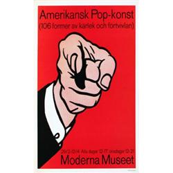Lichtenstein Amerikansk Pop-kunst Poster