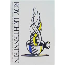 1989 Lichtenstein Cup and Saucer Poster