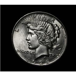 1926-d Peace Dollar Grades Choice Uncirculated ms64