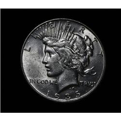 1935-s Peace Dollar Grades Select Uncirculated ms62