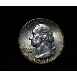 1946-d Washington 25c Grades Choice Uncirculated ms64