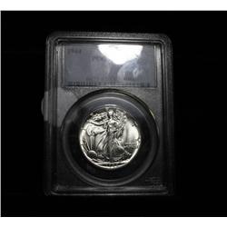 PCGS 1944-p Walking Liberty Half Dollar 50c graded ms64
