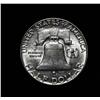 Image 2 : 1953-d Franklin Half Dollar 50c grades ms60