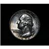 Image 1 : 1958-p Washington Quarter Beautiful Original toning Grades Gem Uncirculated ms65