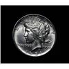 Image 1 : 1921-p High Relief Peace Dollar Grades Choice Uncirculated ms64