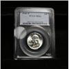 Image 1 : PCGS 1948-d Washington Quarter 25c graded ms62