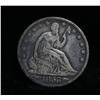 Image 1 : 1853-p Liberty Seated Half Dollar Grades Fine