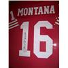 Image 3 : JOE MONTANA HAND SIGNED JERSEY  Custom framed