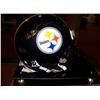 Image 1 : PITTSBURGH STEELERS HELMET, Handsigned by JACK HAM & FRANCO HARRIS INCLUDES Protective showcase