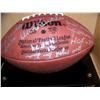 Image 2 : HALL OF FAME FOOTBALL (W/ mounted Memories tag)  Football Includes 15 HOF Player Signatures