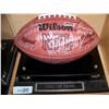 Image 5 : HALL OF FAME FOOTBALL (W/ mounted Memories tag)  Football Includes 15 HOF Player Signatures