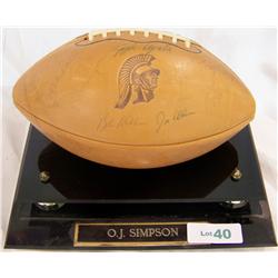 USC 1967 Championship Football Team Signed