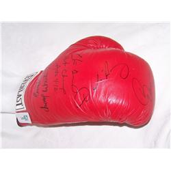 Multi Signature Everlast Boxing Glove.