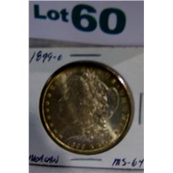 1899-O MORGAN SILVER DOLLAR MS-64