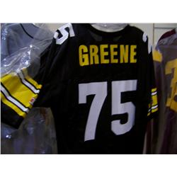 MEAN JOE GREEN HAND SIGNED #75 PITTSBURGH STEELERS JERSEY