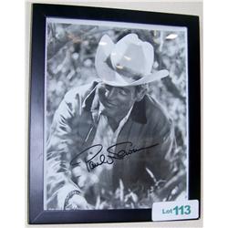 Paul Newman Signed Photo