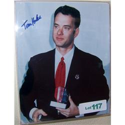 Tom Hanks Signed Photo.