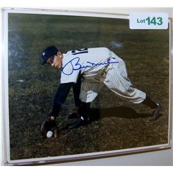 Billy Martin Autographed Photo. W/COA