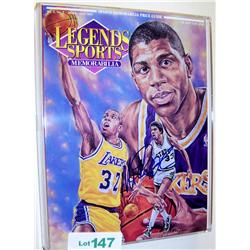 Magic Johnson Signed Legends Sports Memorabilia Price Guide.