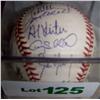 Image 1 : ALL-STAR SIGNED BASEBALL W/ 19 AUTOGRAPHS INCLUDING OZZIE SMITH,J.BAGWELL;T.HELTON;E.BURKS,T.GLAVINE