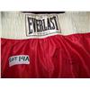 Image 2 : GEORGE FOREMAN HANDSIGNED EVERLAST BOXING TRUNKS