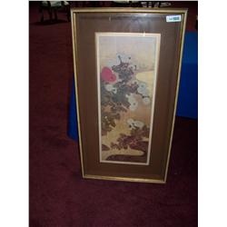 Chinese style framed print