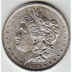 1900 o FLASHY $1 SILVER MORGAN