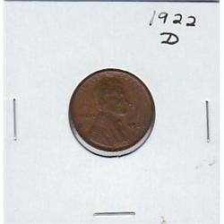 1922 D WHEAT CENT  LINCOLN
