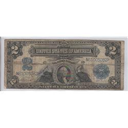 $2 1899 SILVER CERTIFICATE LARGE SIZE NOTE