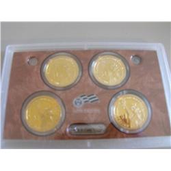 US MINT PRESIDENTIAL $1 PROOF SET 4 COINS