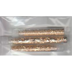 3 VIALS OF GOLD FLAKE