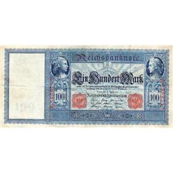 100 MARK GERMAN 1910
