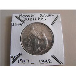 HOOVER SILVER JUBILEE 1907-1932 RARE COMMEMORATIVE