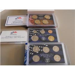 2007 US MINT FULL PROOF SETS  ORIGINAL BOXES