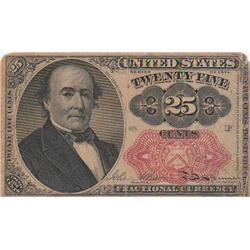 25 CENT FRACTIONAL 5TH ISSUE