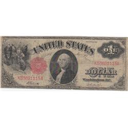 $1 RED SEA LEGAL TENDER 1917