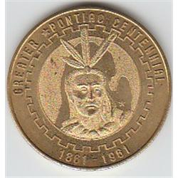 50 CENT PONTIAC TOKEN