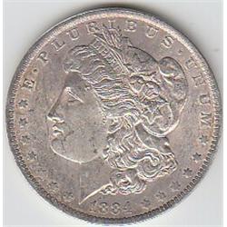 1884 O  $1  SILVER  MORGAN  HIGH GRADE